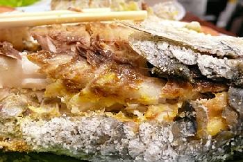 魚肉滲出黃油
