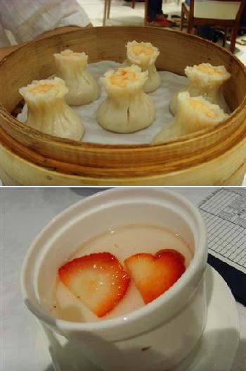 杏仁豆腐十分美味
