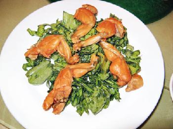 煙熏田雞腿