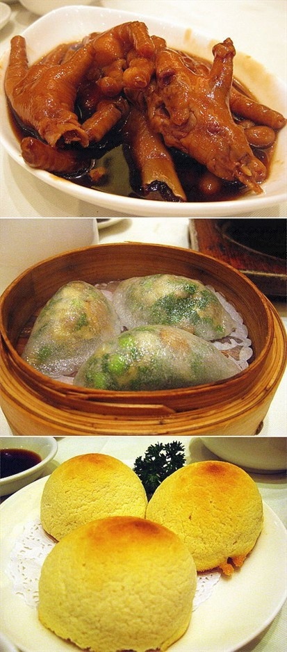 雪頂餐包讚！鳳爪也不錯
