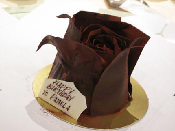Chocolate Rose Cake