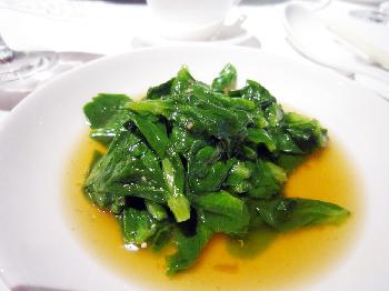 上湯煮豆苗