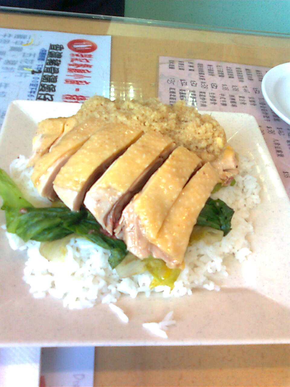 沙姜鸡有十几件鸡,真系多到你唔信.