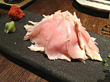 鸡肉刺身
